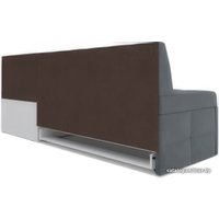 Угловой диван Мебель-АРС Атлантис правый 212x84x135 (велюр серо-синий HB-178 26) в Гомеле