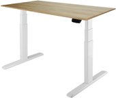 Ergo Desk Prime 1200x650x18 мм (дуб натуральный/белый)