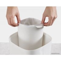 Система сортировки мусора Joseph Joseph Split 8L (белый/голубой)