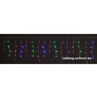 Светодиодная гирлянда Евросвет 100-001 (1.8x0.5м мульти)