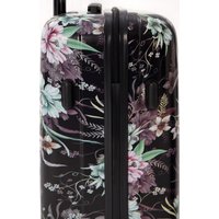 Чемодан-спиннер L'Case Paris-M 67 см (принт цветы)