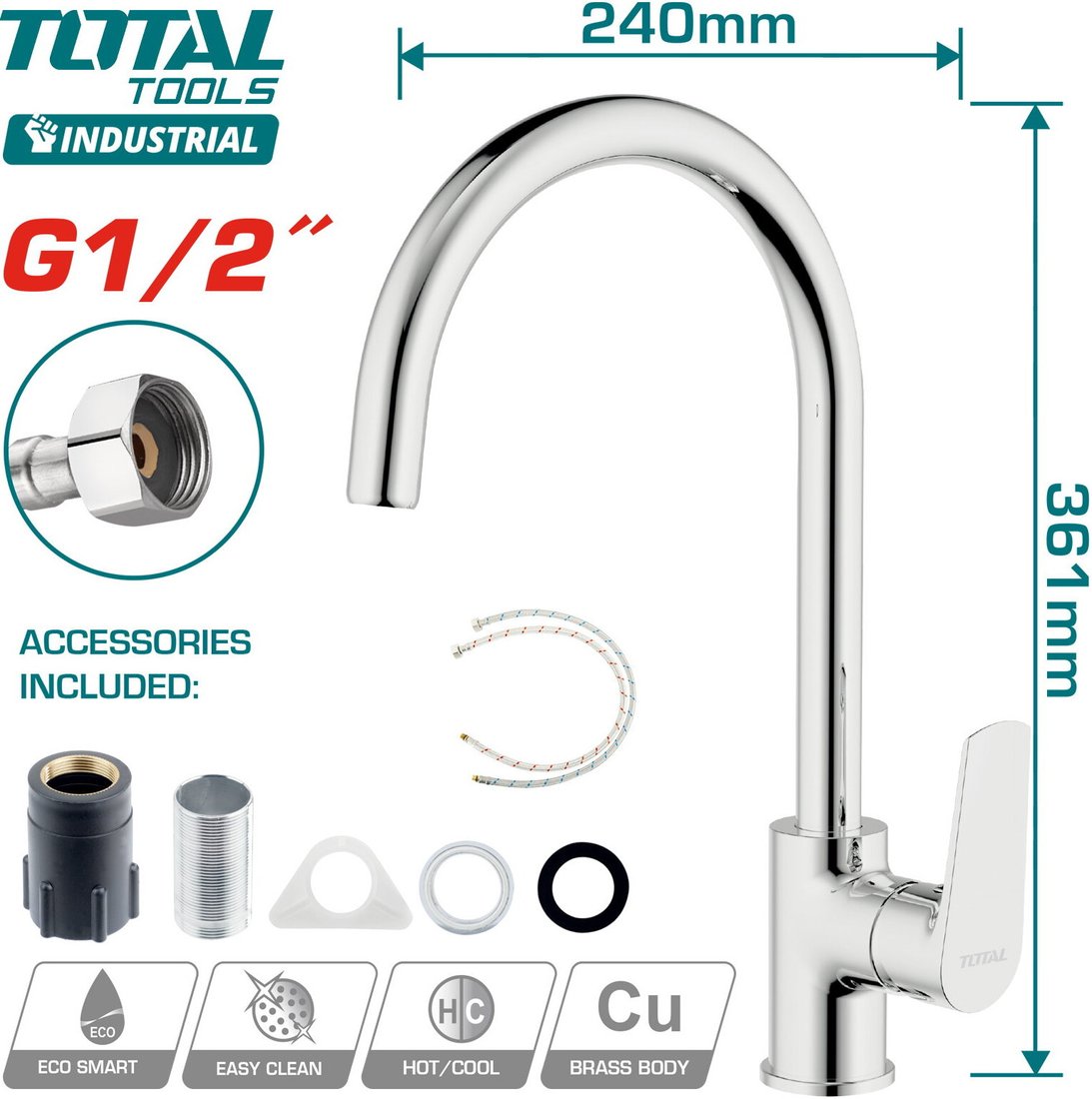 

Смеситель Total TSLBM23401