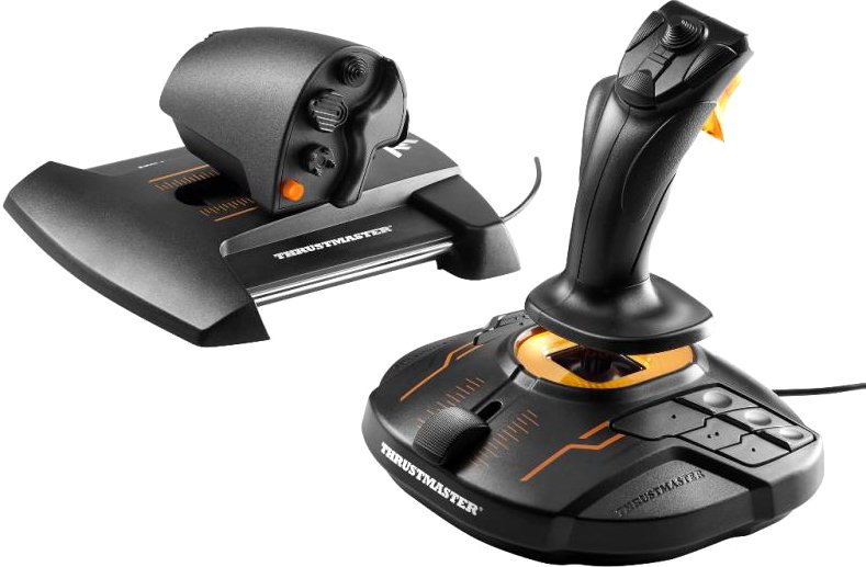 

Оборудование для авиасимов Thrustmaster T.16000M FCS Hotas