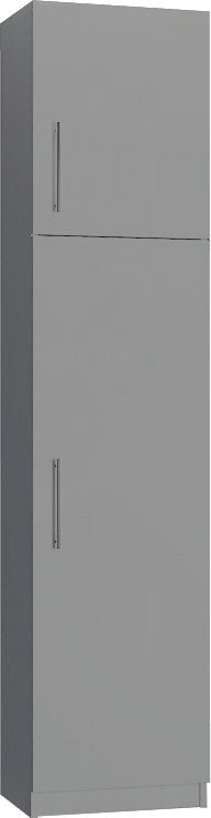 Шкаф-пенал Макс Стайл Falcon Fidji Egger 240x50x50 4C5050 (серый пыльный U732 ST9)