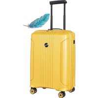 Чемодан-спиннер Verage Edinburgh 22019WS II-S+ 55 см (желтый)