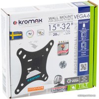 Кронштейн Kromax VEGA-6 NEW (черный)