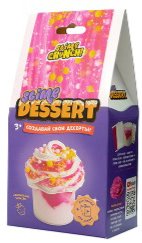 Набор для создания слайма Slime Десерт мини, Малиновый чизкейк S130-63 180 г