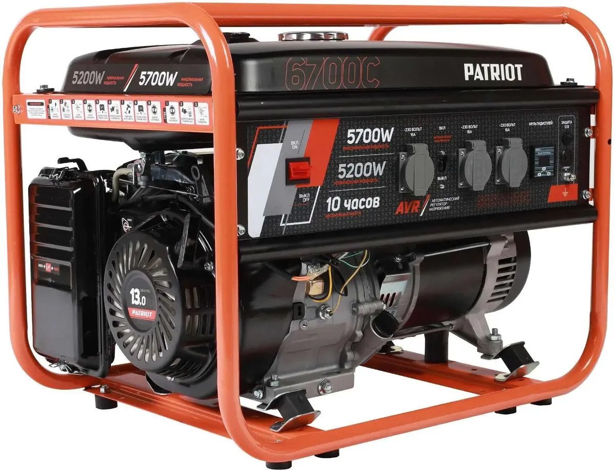 

Бензиновый генератор Patriot GRS 6700C