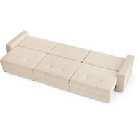 Диван Mio Tesoro Манчестер 292 1.5ек-1.5ек-1.5ек (1101 бежевый)