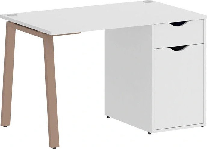

Стол Riva Home Office VR.SP-3-118.1.A Мокко (белый)