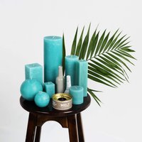 Набор свечей Мелт 150 мм (3 шт, бирюзовый)