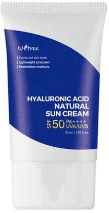 

Крем солнцезащитный IsNtree Hyaluronic Acid Natural Sun Cream SPF50+ PA++++ (50 мл)