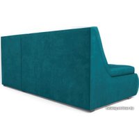 Угловой диван Мебель-АРС Дубай (бархат сине-зеленый Star Velvet 43 Black Green)