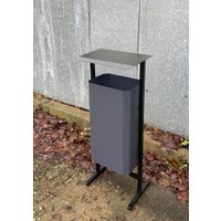 Уличная урна Allerd Стандарт 50л (серый)