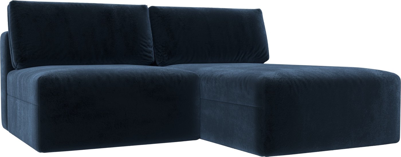 

Угловой диван Лига диванов Лига-060 НПБ угол универсальный 129495 (велюр Tower 13 синий)