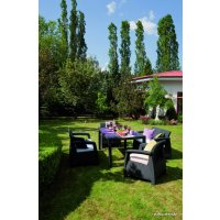 Набор садовой мебели Keter Corfu Fiesta (графит)