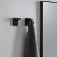 Набор аксессуаров для ванной Lauter 21SH7062 + 21SH7052 + 21SH7092 + 21SH8372 (Matt Black, 4 предмета)