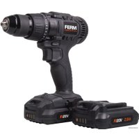Дрель-шуруповерт Ferm CDM1141P (с 2-мя АКБ, кейс)