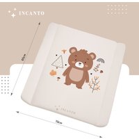 Пеленальный матрас Incanto Медвежонок 70х65 BB/ПН-15