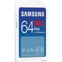 Карта памяти Samsung PRO Plus 2023 SDXC 64GB