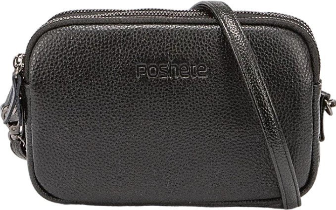 Женская сумка Poshete 886-60061-BLK (черный)