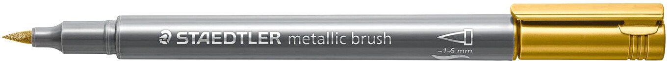 

Staedtler Мetallic с кисточкой 8321-11 (золото)