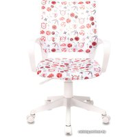 Компьютерное кресло Бюрократ KD-W4 1691599 (белый аниме/пластик белый)