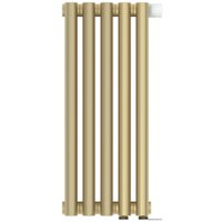 Стальной трубчатый радиатор Сунержа Эстет-00 EU50 500х225 5 секций (матовая шампань)