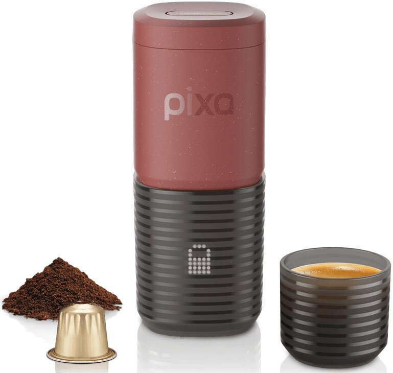 Ручная кофеварка WACACO Pixapresso Tuscan Red