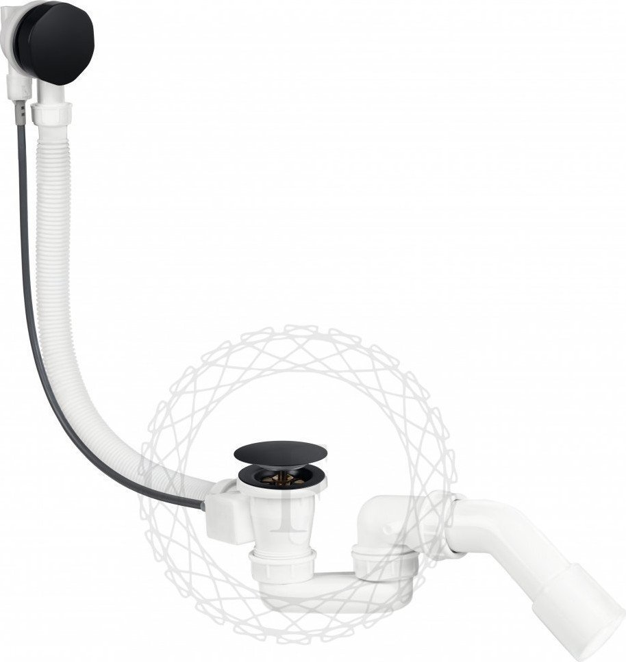 

Сифон Filarete FL80 (черный матовый)