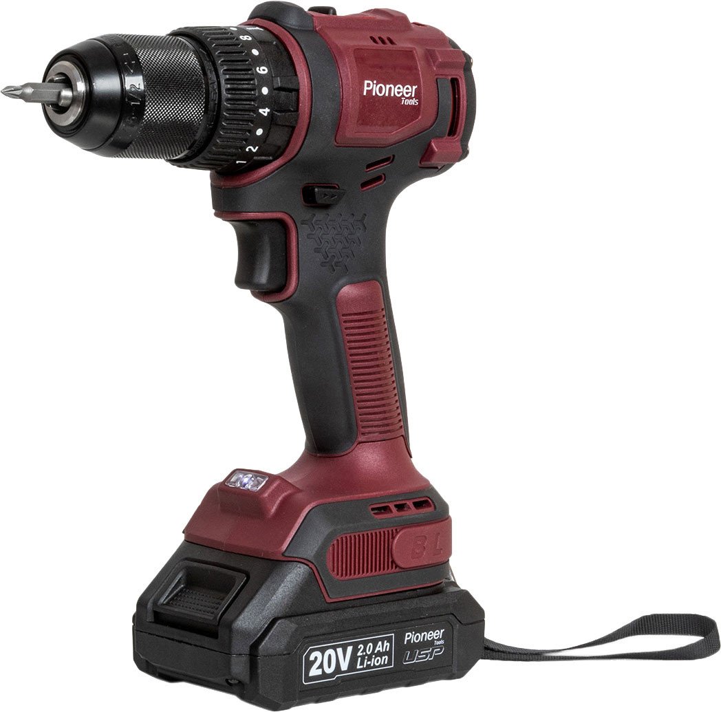 

Ударная дрель-шуруповерт Pioneer Tools CID-M2001CB USP (с 1-им АКБ, кейс, оснастка)