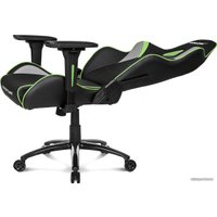 Игровое (геймерское) кресло AKRacing Overture (черный/зеленый)