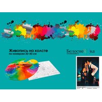 Картина по номерам Белоснежка Оттенки серого 965-AS