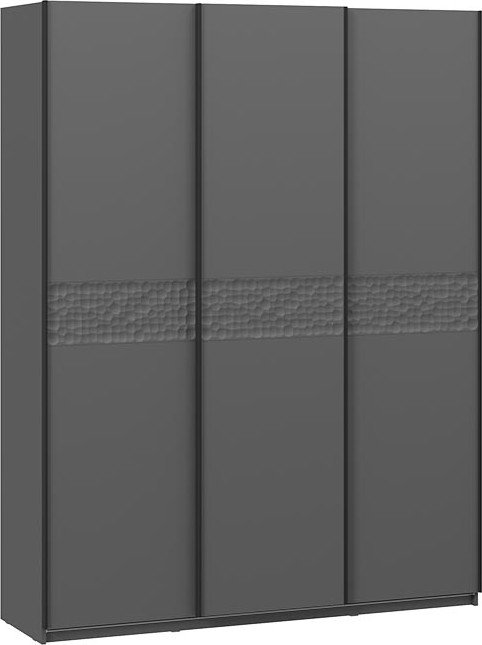 

Шкаф-купе Трия Оскар Скания Т2 1800 268697 ( ручка черная/серый графит/серый графит/графит матовый)