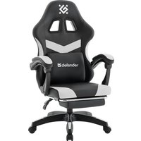 Игровое (геймерское) кресло Defender Runa Pro (черный/белый) в Могилеве