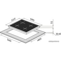 Варочная панель MAUNFELD EGHG.64.33CBG/G