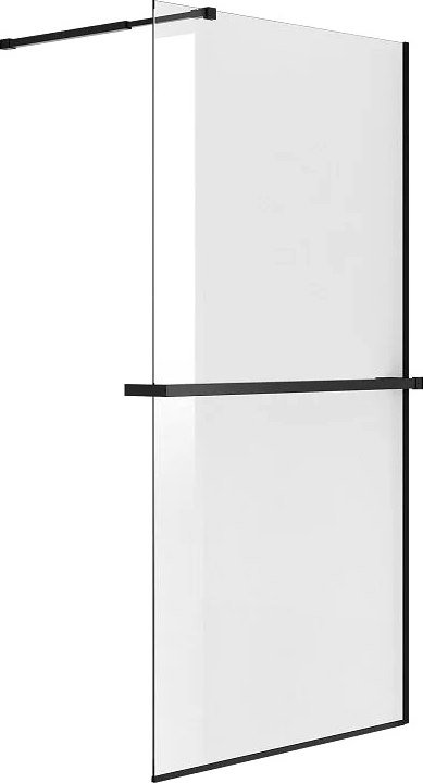 

Душевая стенка Niagara NG-670-10ВLACK 100x195 (черный матовый/прозрачное стекло)