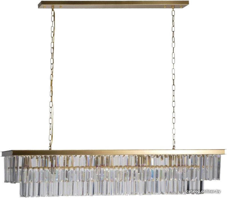 Подвесная люстра LOFT IT Prism Clear 10019/1200R Gold