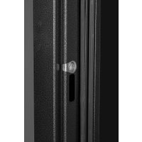 Металлическая дверь Guard Термо MG109 96x205 правая (черное серебро/белый ясень)