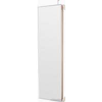 Тумба для обуви Трия Тип 16 с зеркалом (дуб сонома/белая шагрень)