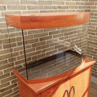 Аквариум Hydroterra Gloria 100 л без тумбы (коричневый)