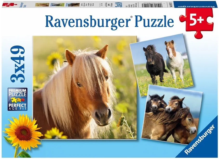 

Набор пазлов Ravensburger Пони R08011 (147 эл)