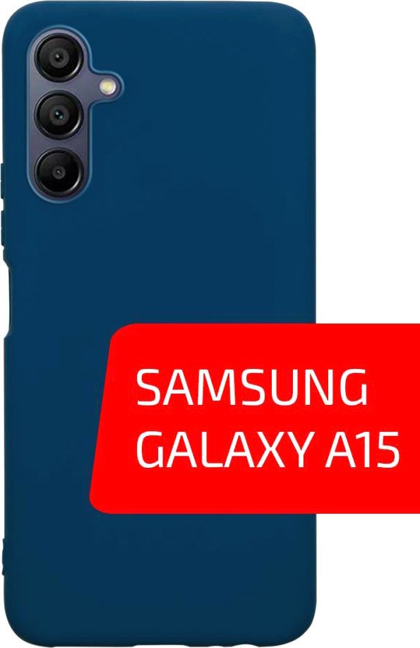 

Чехол для телефона Akami Matt TPU для Samsung Galaxy A15 (синий)