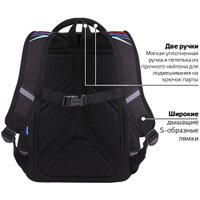 Школьный рюкзак BRAUBERG Light. Neon Drift 272027