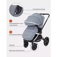 Универсальная коляска Rant MOWbaby Tilda MB064 (2 в 1, синий)