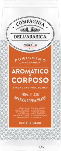 Purissimi Arabica Aromatico e Corposo в зернах 1 кг