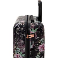 Чемодан-спиннер L'Case Paris-M 67 см (принт цветы)
