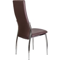 Стул AksHome Denver (коричневый)
