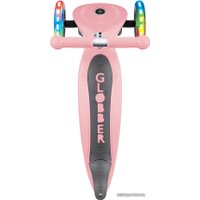 Трехколесный самокат Globber Go Up Foldable Plus Light (пастельно-розовый)