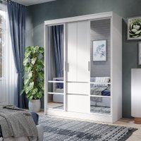 Шкаф-купе BTS МС Симпл ШКК-06 (белый)